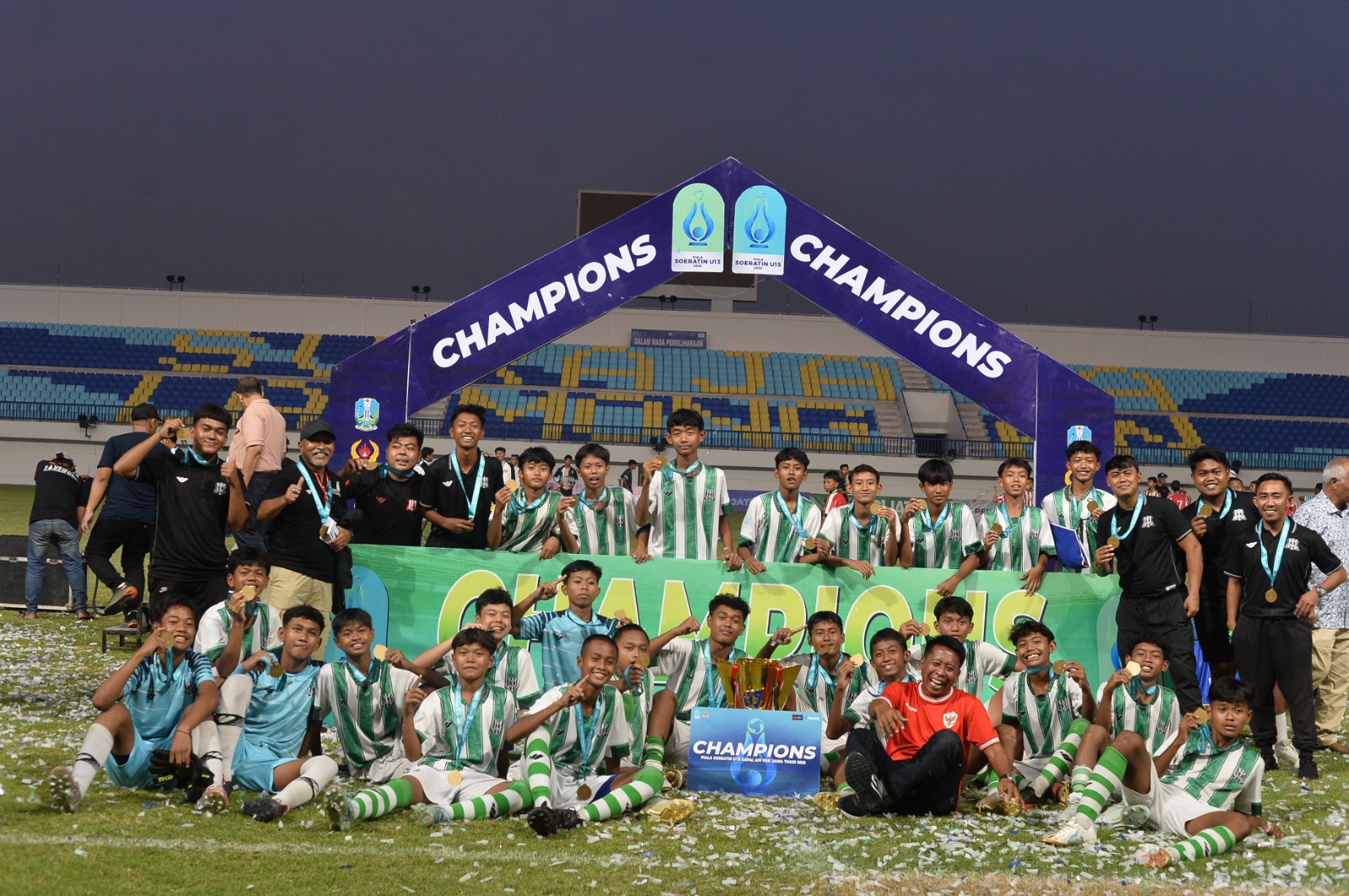 Piala Soeratin U-15 Jatim Deltras Pertahankan Gelar Juara 2025
