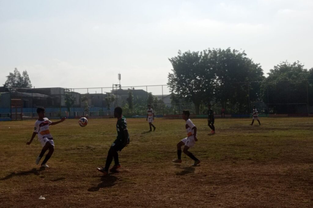 Liga Persebaya U-14 Haggana Unggul Tipis 2-1 Polda Jatim