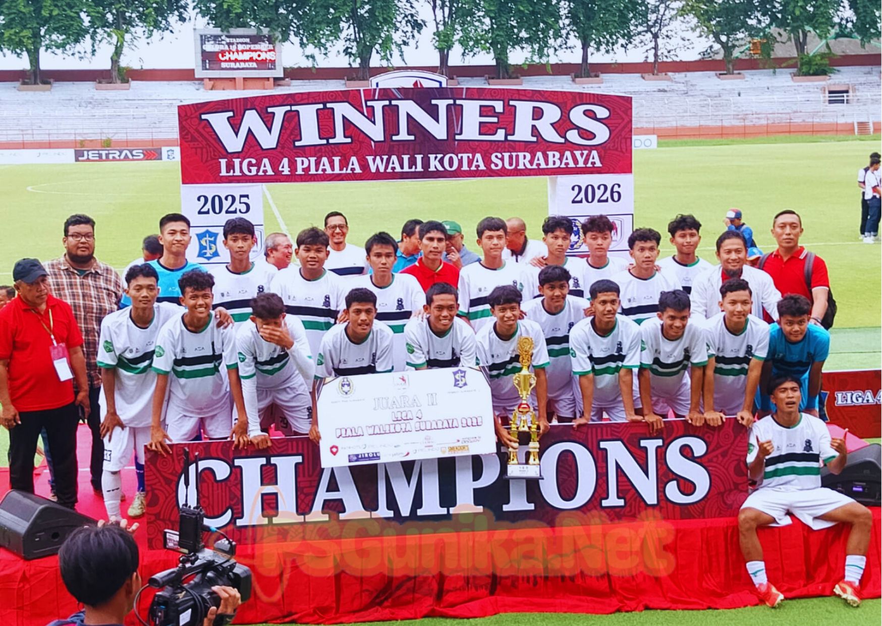 Final Liga 4 Surabaya Semut Hitam Gagal Bendung Putra Mars