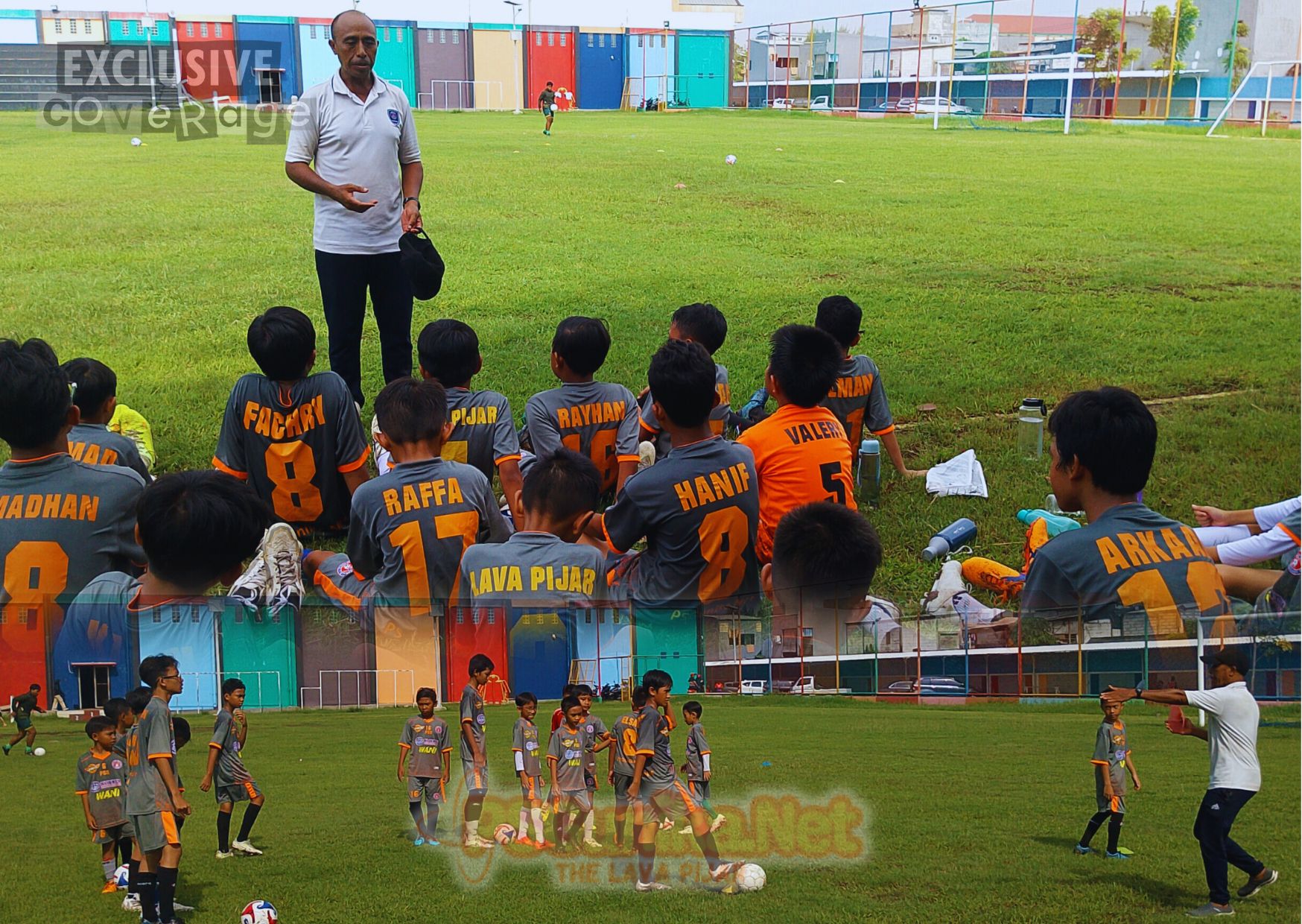 Delegasi Assumption United Coaching SSB PSG Soccer School