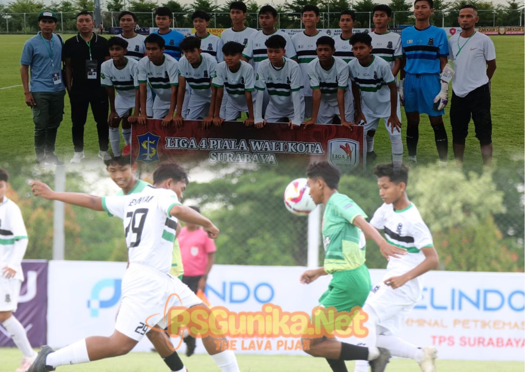 Liga 4 Surabaya Gartifa Tahan 1-1 Semut Hitam